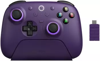 8bitdo Ultimate 2 Wireless Controller lila – 8bitdo Ultimate 2 Wireless Controller lila bietet drei Verbindungsoptionen für jede Gaming-Situation