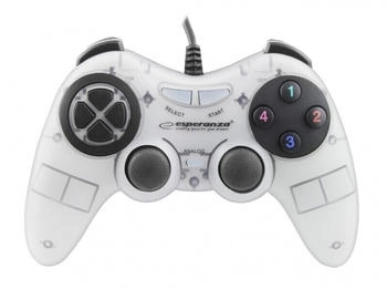 Esperanza Fighter USB Gamepad weiß
