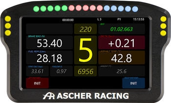 Ascher Racing Dashboard 5"