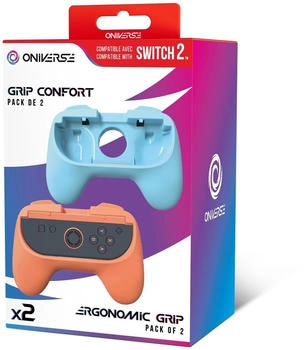 Oniverse Nintendo Switch 2 Ergonomic Grips orange & lau