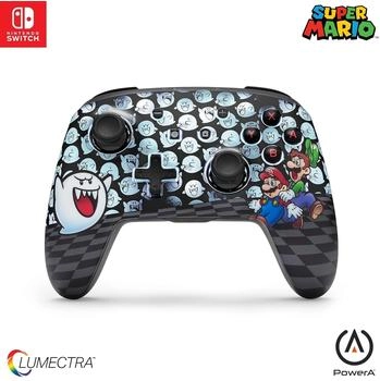 PowerA Nintendo Switch Enhanced Wireless Controller with Lumectra (Mario Peek-A-Boo)