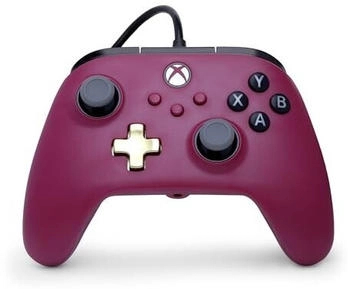 PowerA Xbox Series X|S Advantage Plus Wired Controller rubinrot