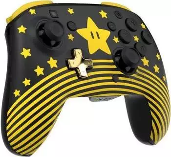 Turtle Beach Switch Rematch Wireless Controller - Super Mario: Super Mario Star – Turtle Beach Rematch Wireless – Präzision im Super Mario Star-Design