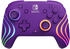 Purple Wireless Controller with Motion: PDP Nintendo Switch Afterglow Wave Wireless Controller
