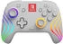 White Wireless Controller with Motion: PDP Nintendo Switch Afterglow Wave Wireless Controller