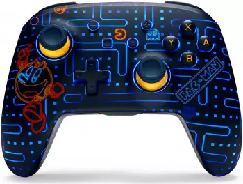 PowerA Nintendo Switch Enhanced Wireless Controller with Lumectra (Pac-Man Neon Arcade)