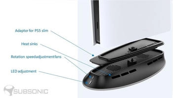 Subsonic PS5 Cooling LED Stand