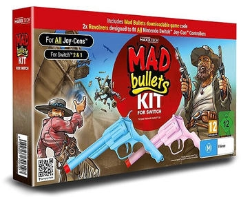 Maxx Tech Nintendo Switch 2/Nintendo Switch Mad Bullets Kit