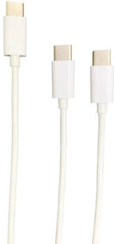 Steelplay Dual Play & Charge Cable For Ps5 Controllers - Whi (PlayStation 5)