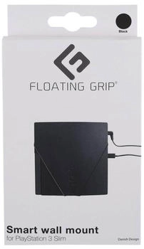 Floating Grip PS3 Slim wall mount by ®, Black (PS3)