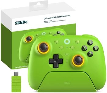 8bitdo Ultimate 2 Wireless Controller gelb