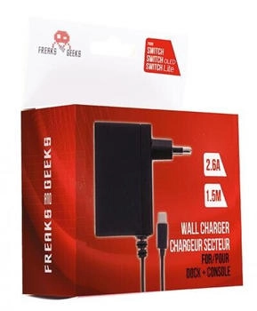 Freaks & Geeks Wall Charger for Switch/OLED/Lite