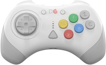 Retro Fighters D6 Dreamcast White Wireless Controller Nintendo Switch