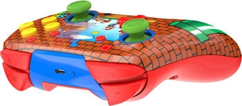 Turtle Beach Switch Rematch Wireless Controller- Super Mario: Mario Bricks – Kabellose Freiheit mit beeindruckender Reichweite für entspanntes Spielen