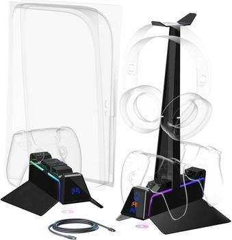Oniverse PS5 FAST CHARGING STATION BLACK (PlayStation 5)