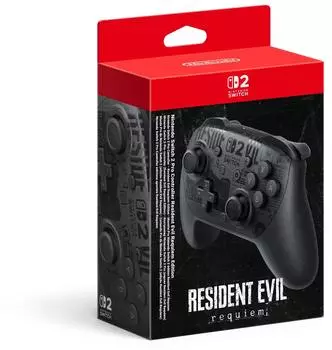 Nintendo Switch 2 Pro Controller Resident Evil Requiem Edition