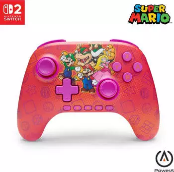 PowerA Nintendo Switch 2 Advantage Wireless Controller Super Mario: Mario & Freunde