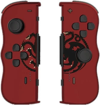 Lexip PIXMINDS X GAME OF THRONES Twinpads Cntrlr, X (Switch OLED, Switch), Gaming Controller, Schwarz