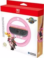 HORI NSX-089E, HORI Mario Kart Racing Wheel - Switch 1 & 2 - Peach - Wireless