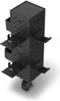 uRage Pegboard, Lochplatte f&uuml;r Gaming, modulares Set, Wand-/Tischmontage, Schwarz