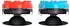 KontrolFreek Splash Red/Blue Kit - Switch - Thumbstick Covers - Nintendo Switch (Switch), Weiteres Gaming Zubehör, Blau, Rot, Mehrfarbig