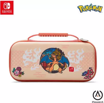 PowerA Nintendo Switch OLED Protection Case - Pok&eacute;mon: Glurak Bl&uuml;te