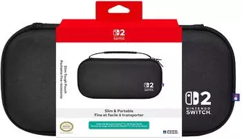 Hori Nintendo Switch 2 Slim Tough Pouch schwarz