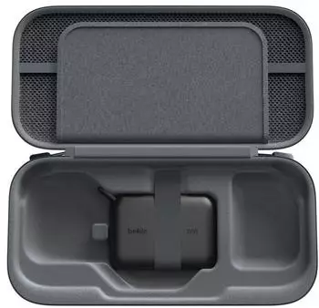 Belkin Nintendo Switch 2 Travel Case mit Powerbank anthrazit