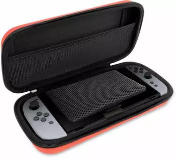 Nacon Nintendo Switch 2 Rigid Transport Case pastel rot