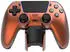 Deltaco Metallic Spray-Painted PS5 Wireless Controller with Charging Dock Orange