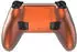 Deltaco Metallic Spray-Painted PS5 Wireless Controller with Charging Dock Orange