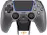 Deltaco Metallic Spray-Painted PS5 Wireless Controller with Charging Dock Grey