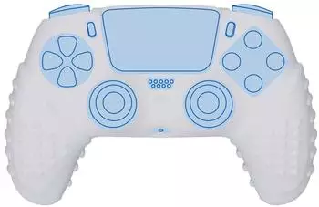 Konix PS5 DualSense Controller Silicone Skin White