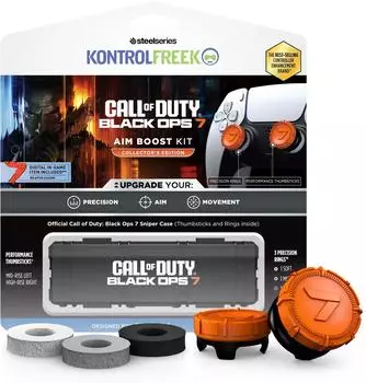 KontrolFreek Call of Duty Aim Box Edition Performance Thumbsticks für PS5 & PS4, 2 High-Rise Grips (2615-PS5)