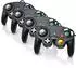 CSL Gamepad für Nintendo GameCube / Wii, schwarz, 4er-Pack (300619)