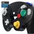 CSL Gamepad für Nintendo GameCube / Wii, schwarz, 4er-Pack (300619)