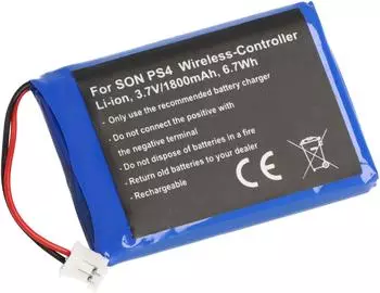 AccuCell Akku f&uuml;r PS4 Wireless-Controller Li-ion 3,7V 1800mAh (EG-31258)