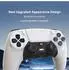 Wigento Wireless Gaming Controller für PS5, Hall-Effekt, 6-Achsen-Gyroskop, Dual Vibration, schwarz (GAM-CR-2)
