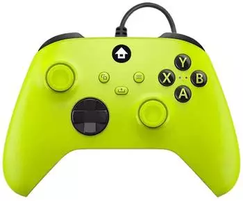 Wigento Kabelgebundener Gaming Controller Xbox One/Series S/X/PC, Dual Vibration, 3,5mm, gr&uuml;n