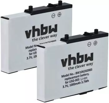 vhbw Akku für Nintendo DS Lite 900mAh 3,7V Li-Ion (182386303)