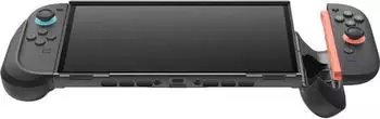 Spigen Dual Grip Pro Hülle für Nintendo Switch 2, mit Freistopp-Scharnier-Ständer, schwarz (ACS10196)