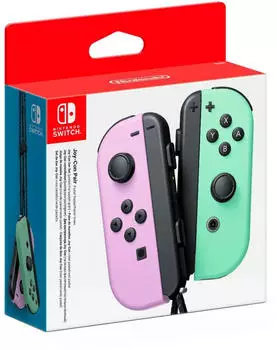Nintendo Switch Joy-Con 2er-Set pastell-lila/pastell-gr&uuml;n (wechselbare Batterie)