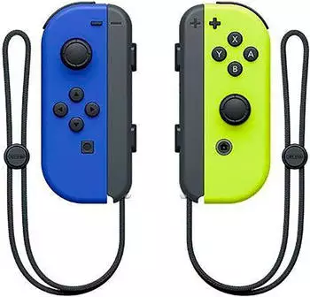 Nintendo Switch Joy-Con 2er-Set neon-rot/neon-blau (wechselbare Batterie)