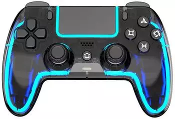 Wigento Wireless Controller PS5 Dual Hall Effect Joystick, ABS, schwarz (PS-10)