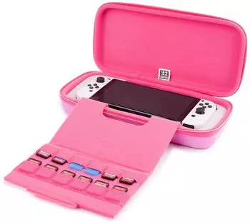RDS Deluxe Reisetasche f&uuml;r Nintendo Switch / Switch 2 / OLED, Princess Peach (PP12)
