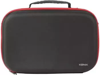 Konix Große Tragetasche für Nintendo Switch, schwarz/rot