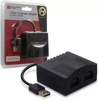 Hyperkin 2-Port Controller-Adapter für N64 / Nintendo Switch / PC (M07557)