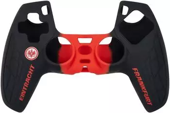 Sony PS5 Controller Cover Eintracht Frankfurt, schwarz/rot