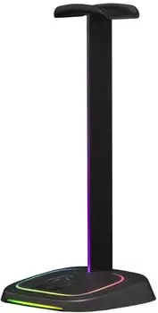 The G-Lab K-Stand Neon RGB Hub Gaming-Headset-St&auml;nder, USB-A/USB-C