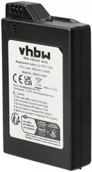vhbw PSP-1000 Ersatzakku Li-Ion 1800mAh 3,7V (PSP-110)